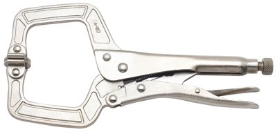 Ручные тиски струбцина С-образные с шарнирными губками 275мм