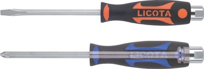 Отвертка усиленная цельнометаллическая (+)2*100мм