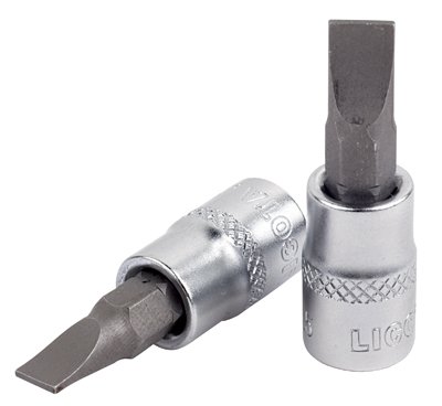 Головка торцевая 1/4" с вставкой SL6