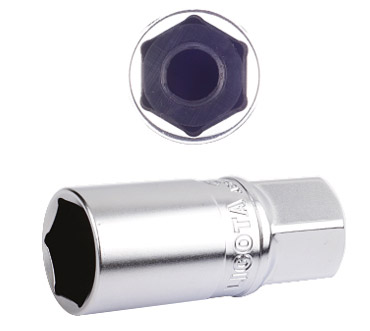 Головка свечная 21мм 1/2"