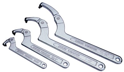 Ключ серповидный со штифтом 1-1/4" ~ 3"
