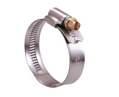 Хомут нержавейка, червячный, 12-20мм