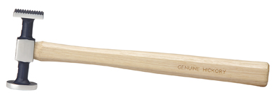 Молоток рихтовочный, боек с рифленой поверхностью