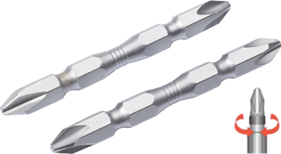 Биты PH2 твердосплавные 2шт