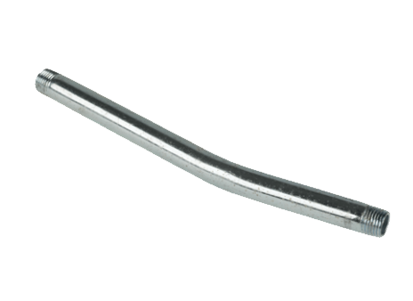 Трубка стальная изогнутая 150мм, M10