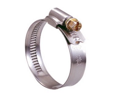 Хомут нержавейка, червячный, 20-32мм  NovoCRAFT