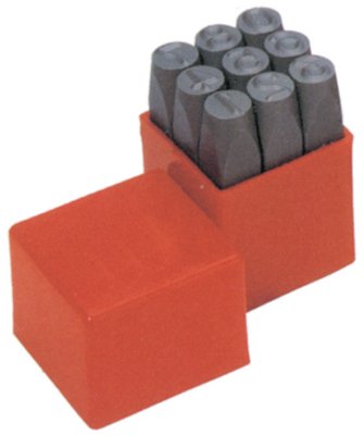 Набор клейм цифры 6мм CrMo