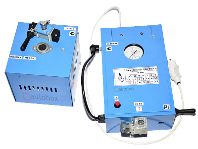 Комплект приборов для очистки и проверки свечей зажигания