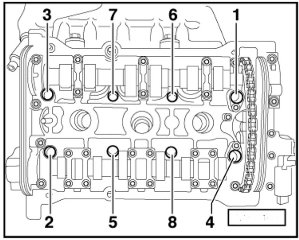 Головка с вставкой T52, VAG, 140мм