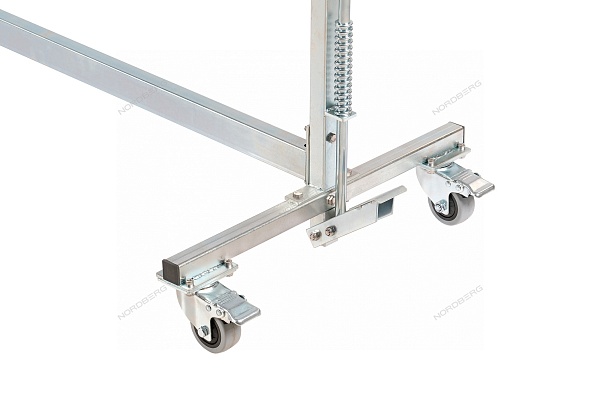 Стенд для окраски деталей, вращающийся, усиленный