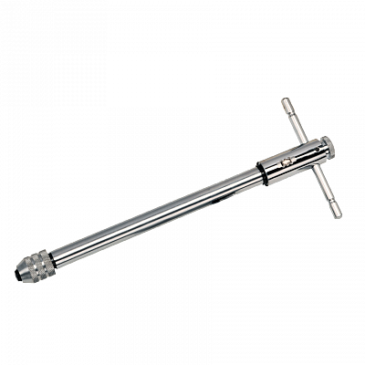 Вороток регулируемый Т-образный с трещоткой, M 3-10 (1/8-3/8"), удлиненный