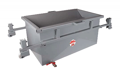 Ванна для слива масла, установка на яму, 90 л.