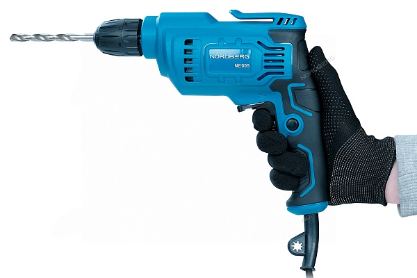 Дрели, шуруповерты Дрель макс Ø сверла 10 мм, 450Вт в Новосибирске  Дрель макс Ø сверла 10 мм, 450Вт