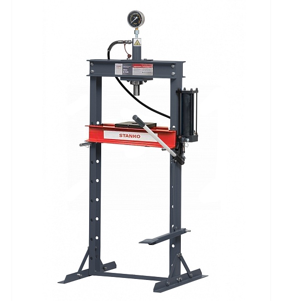 Пресс гаражный на 12 тонн с ножным приводом