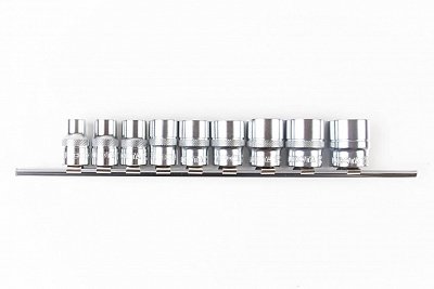 Набор торцевых головок 1/4" 12 гр. 3/16"-9/16" 10пр. на линейке