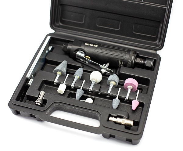 Шлифмашинка с набором камней 22000 об/мин