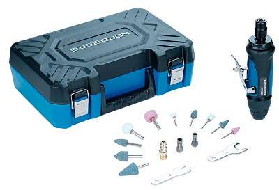 Пневмобормашинка с комплектом насадок