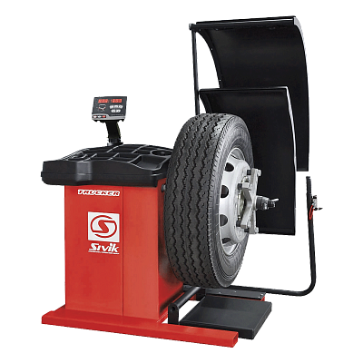 Балансировочный стенд TRUCKER Standard, диаметр колеса до 1200 мм, электронная линейка, пневмолифт