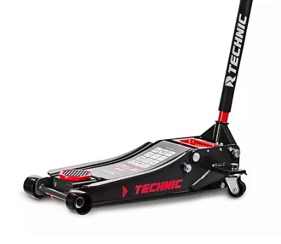 Домкрат подкатной низкого подхвата TECHNIC 3,5 т, 95-560 мм, усиленный