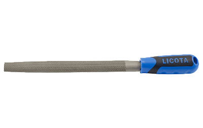 Напильник полукруглый драчёвый, 200 мм,с рукояткой