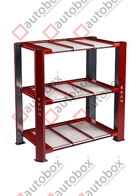 Роликовый стеллаж для АКБ