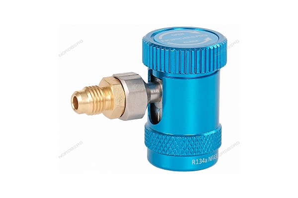 Муфта быстросъемная R134a низкое давление, синяя