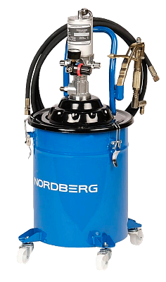 Установка пневматическая для раздачи густой смазки с баком 20 л