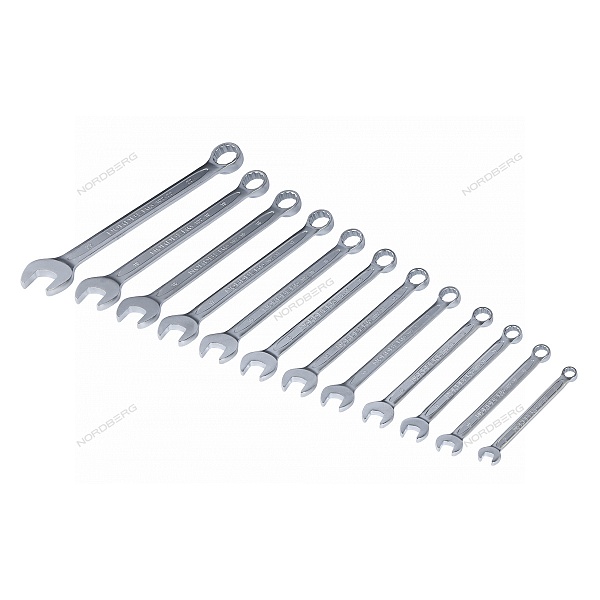 Набор ключей комбинированных, 12 шт.
