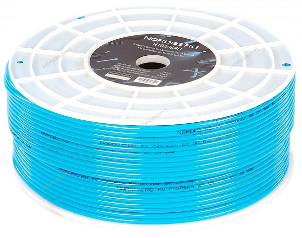 Шланг-трубка воздушный ПУ диам. 4х6 мм, 1 м 