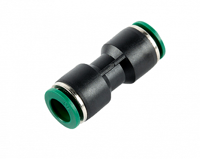 Фитинг соединитель цанга 10 мм, пластм. корпус