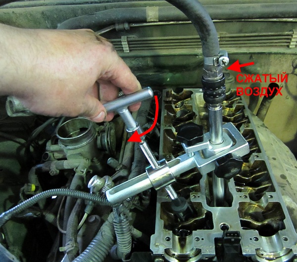 Рассухариватель для 16-ти клапанных моторов