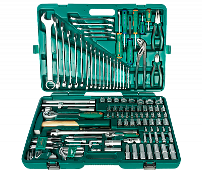 Набор инструмента универсальный 1/4", 1/2"DR, 127 предметов