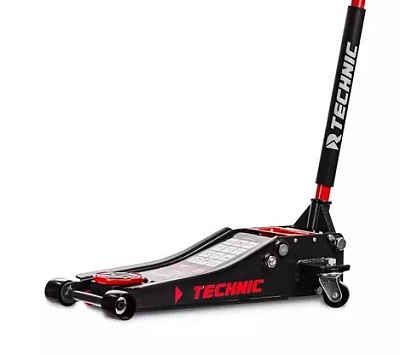 Домкрат подкатной низкого подхвата TECHNIC 3 т, 80-500 мм, усиленный