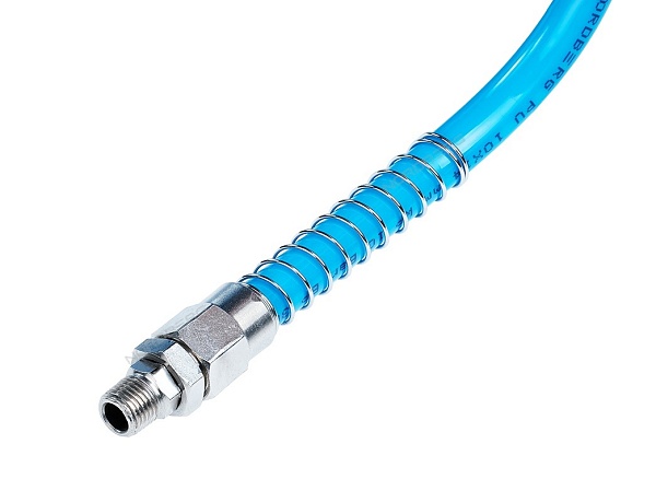 Шланг полиуретановый спиральный 8х12 мм, 10 м