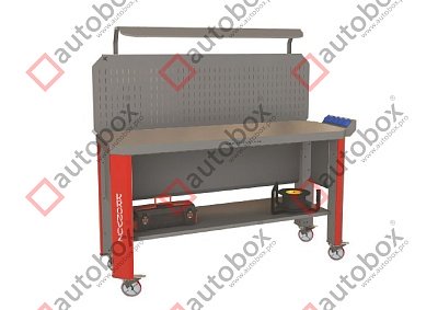 Металлический бестумбовый верстак