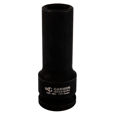 Головка торцевая ударная глубокая 1/2", 6 гр., 19 мм