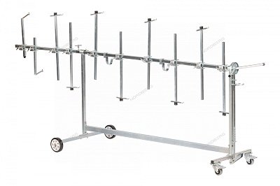 Стенд для окраски деталей, вращающийся, усиленный