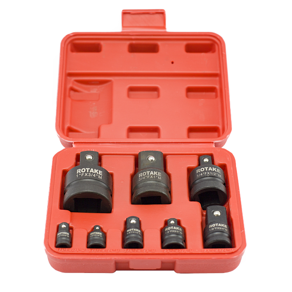 Набор ударных переходников, 8 пр.