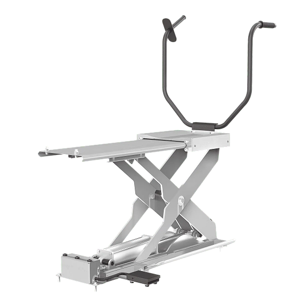 Подъемник колес пневматический