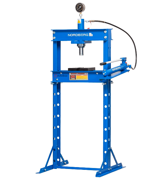 Пресс напольный гидравлический 20т с ручным приводом