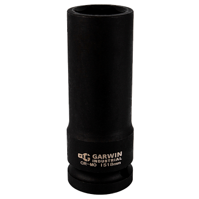 Головка торцевая ударная глубокая 1/2", 6 гр., 10 мм