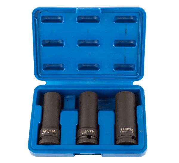 Набор головок для скругленного крепежа