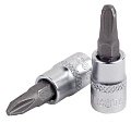 Головка торцевая 1/4" с вставкой PH3