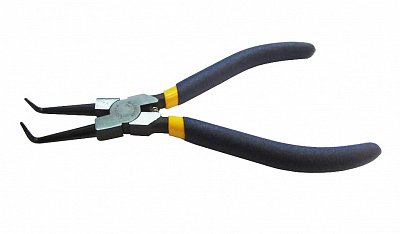 Съемник стопорных колец "японский тип" cжим, загнутый 175мм