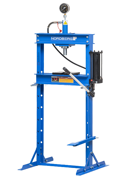 Пресс напольный гидравлический 12т с ножным приводом