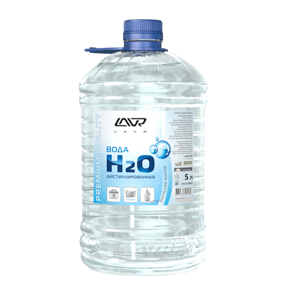 Вода дистиллированная 5л, LAVR Distilled Water