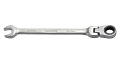 Ключ комбинированный трещоточный с шарниром 17 мм