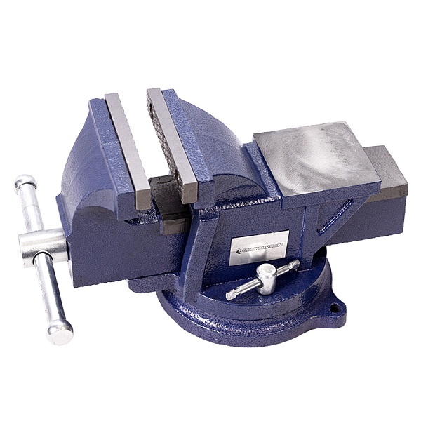 Тиски слесарные с наковальней 100 мм