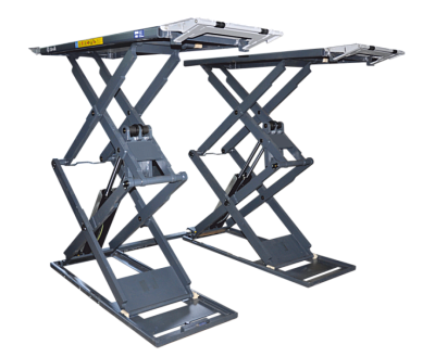 Подъемник ножничный, электрогидравлический, г/п 3,2 т, заглубляемый, серый