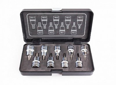 Набор головок 1/2" со вставками RIBE RM4-RM13 9пр.